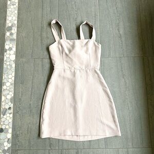Elegant Pink Sleeveless Dress